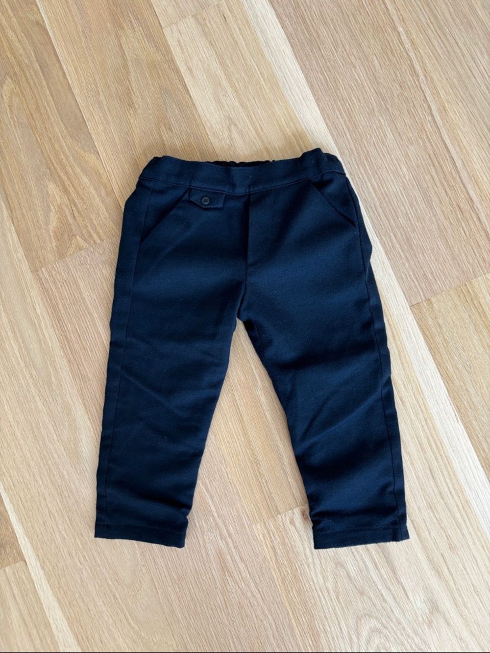 Tartine et Chocolat Navy-Black Jogger Pants for Kids
